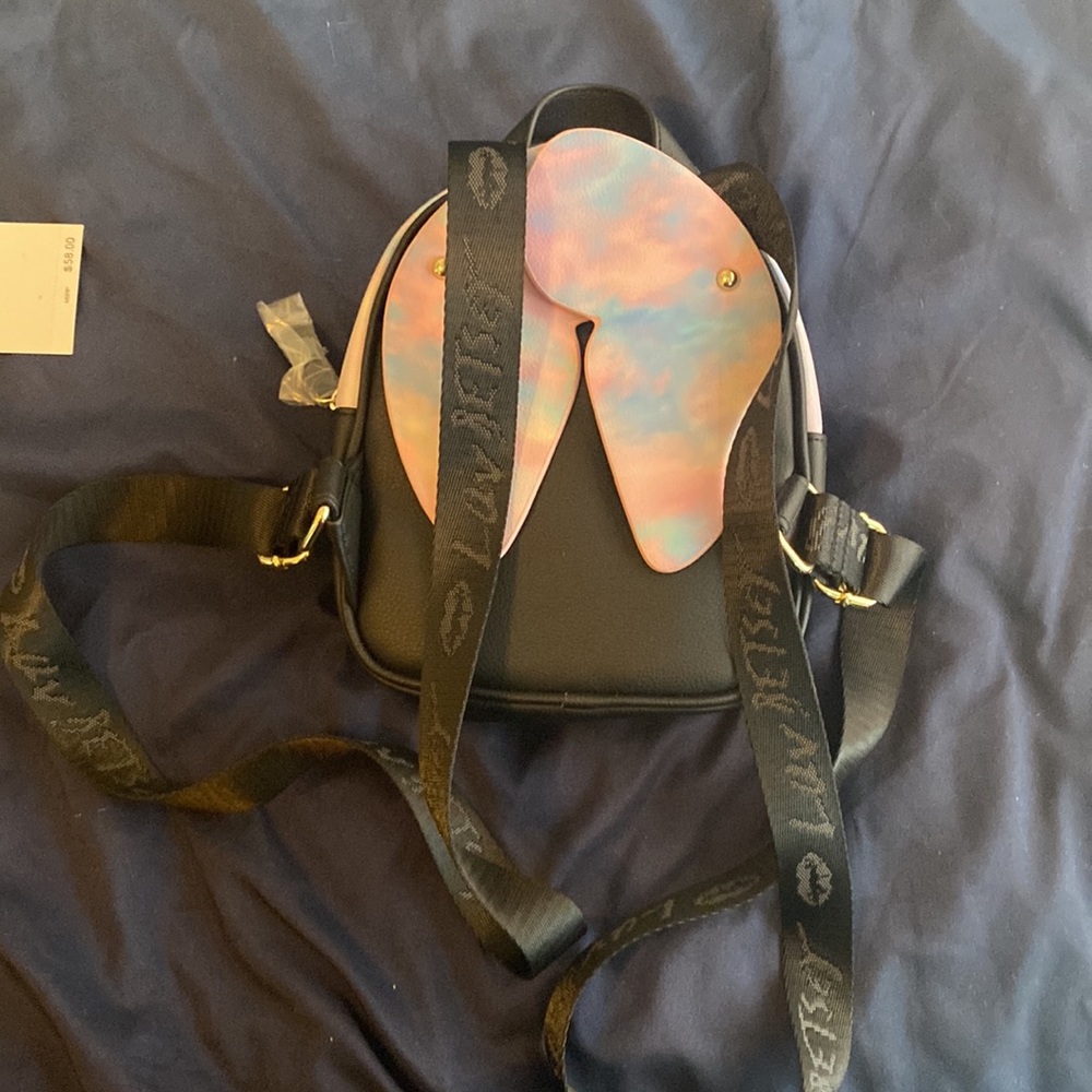 Betsy Johnson mini backpack and wallet - Picture 3 of 5